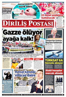 DİRİLİŞ POSTASI 21 Nisan 2025 gazete manşeti