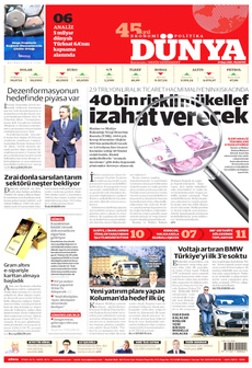 DÜNYA 21 Nisan 2025 gazete manşeti