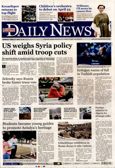 HÜRRİYET DAİLY NEWS 21 Nisan 2025 gazete manşeti
