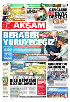 AKŞAM 30 Nisan 2025 gazete manşeti