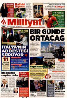 MİLLİYET 30 Nisan 2025 gazete manşeti