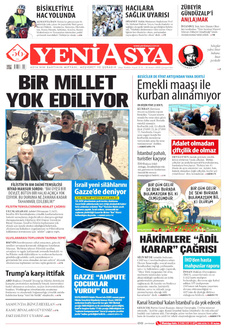 YENİ ASYA 30 Nisan 2025 gazete manşeti