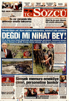 SÖZCÜ 3 Mayıs 2025 gazete manşeti