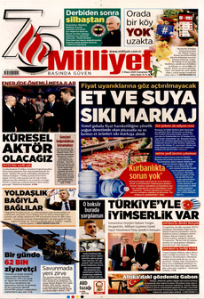MİLLİYET 3 Mayıs 2025 gazete manşeti