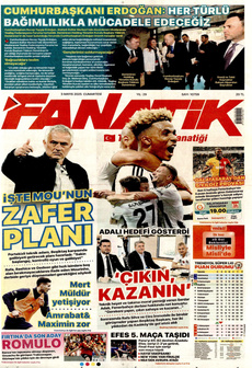 FANATİK 3 Mayıs 2025 gazete manşeti