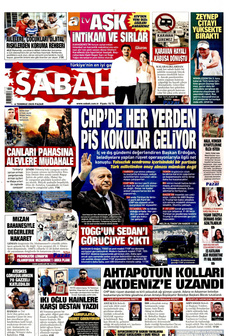 SABAH 6 Temmuz 2025 gazete manşeti