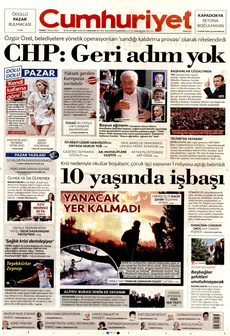 CUMHURİYET 6 Temmuz 2025 gazete manşeti