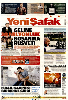 YENİ ŞAFAK 6 Temmuz 2025 gazete manşeti