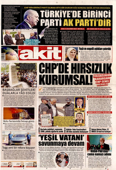 YENİ AKİT 6 Temmuz 2025 gazete manşeti