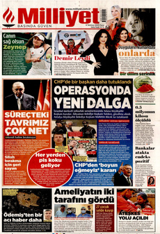 MİLLİYET 6 Temmuz 2025 gazete manşeti