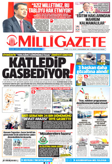 MİLLİ GAZETE 6 Temmuz 2025 gazete manşeti
