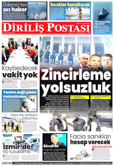 DİRİLİŞ POSTASI 6 Temmuz 2025 gazete manşeti