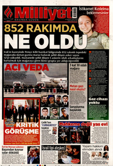MİLLİYET 8 Temmuz 2025 gazete manşeti