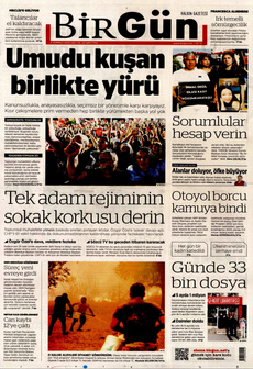 BİRGÜN 8 Temmuz 2025 gazete manşeti