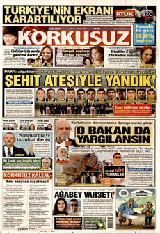 KORKUSUZ 8 Temmuz 2025 gazete manşeti