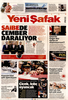 YENİ ŞAFAK 9 Temmuz 2025 gazete manşeti