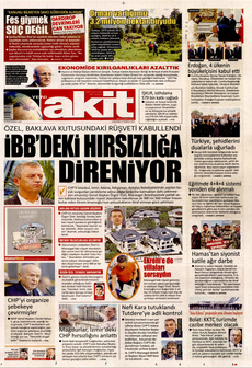 YENİ AKİT 9 Temmuz 2025 gazete manşeti