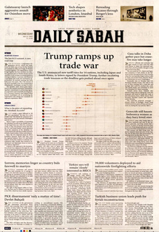 DAİLY SABAH 9 Temmuz 2025 gazete manşeti