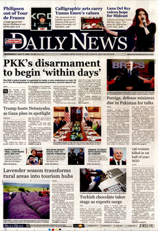 HÜRRİYET DAİLY NEWS 9 Temmuz 2025 gazete manşeti