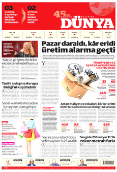 DÜNYA 30 Temmuz 2025 gazete manşeti