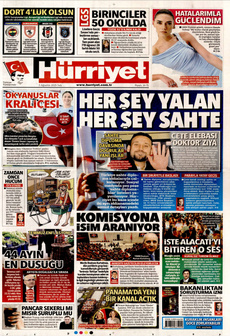 HÜRRİYET 5 Ağustos 2025 gazete manşeti