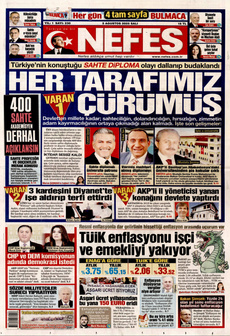 NEFES 5 Ağustos 2025 gazete manşeti