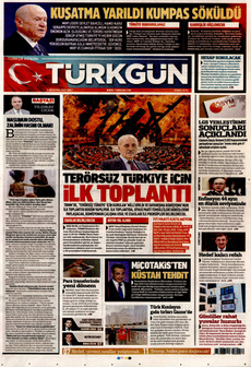 TÜRKGÜN 5 Ağustos 2025 gazete manşeti