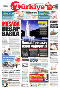 TÜRKİYE GAZETESİ 5 Ağustos 2025 gazete manşeti