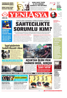 YENİ ASYA 5 Ağustos 2025 gazete manşeti