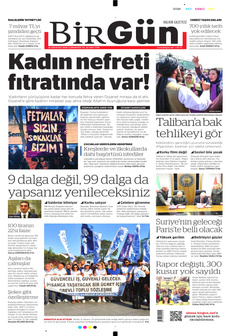 BİRGÜN 16 Ağustos 2025 gazete manşeti