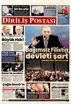 DİRİLİŞ POSTASI 16 Ağustos 2025 gazete manşeti