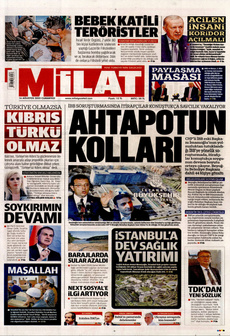 MİLAT 16 Ağustos 2025 gazete manşeti