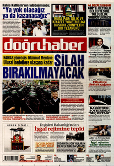 DOĞRU HABER 16 Ağustos 2025 gazete manşeti