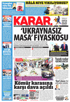 KARAR 17 Ağustos 2025 gazete manşeti