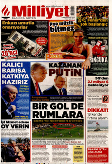 MİLLİYET 17 Ağustos 2025 gazete manşeti