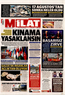 MİLAT 17 Ağustos 2025 gazete manşeti