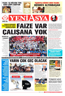 YENİ ASYA 20 Ağustos 2025 gazete manşeti