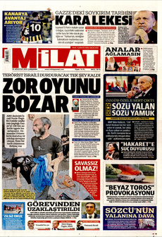 MİLAT 20 Ağustos 2025 gazete manşeti
