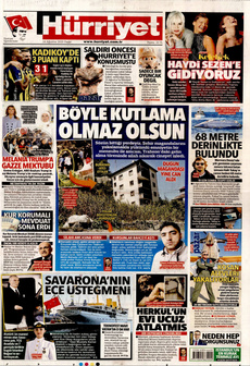 HÜRRİYET 24 Ağustos 2025 gazete manşeti