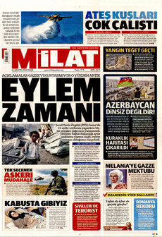 MİLAT 24 Ağustos 2025 gazete manşeti
