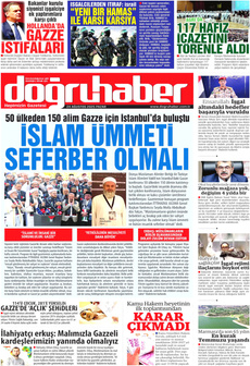 DOĞRU HABER 24 Ağustos 2025 gazete manşeti