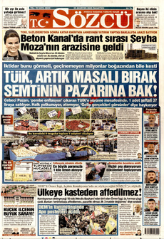 SÖZCÜ 25 Ağustos 2025 gazete manşeti