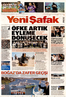 YENİ ŞAFAK 25 Ağustos 2025 gazete manşeti