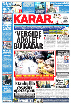 KARAR 25 Ağustos 2025 gazete manşeti