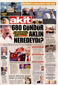 YENİ AKİT 25 Ağustos 2025 gazete manşeti