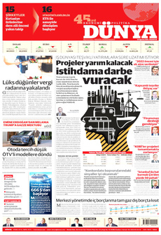 DÜNYA 25 Ağustos 2025 gazete manşeti