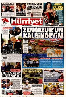 HÜRRİYET 26 Ağustos 2025 gazete manşeti