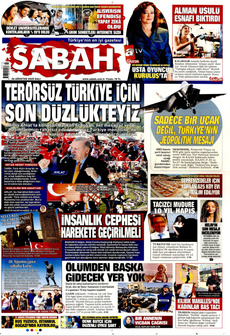 SABAH 26 Ağustos 2025 gazete manşeti