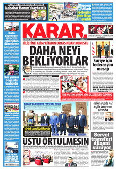 KARAR 26 Ağustos 2025 gazete manşeti