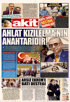 YENİ AKİT 26 Ağustos 2025 gazete manşeti